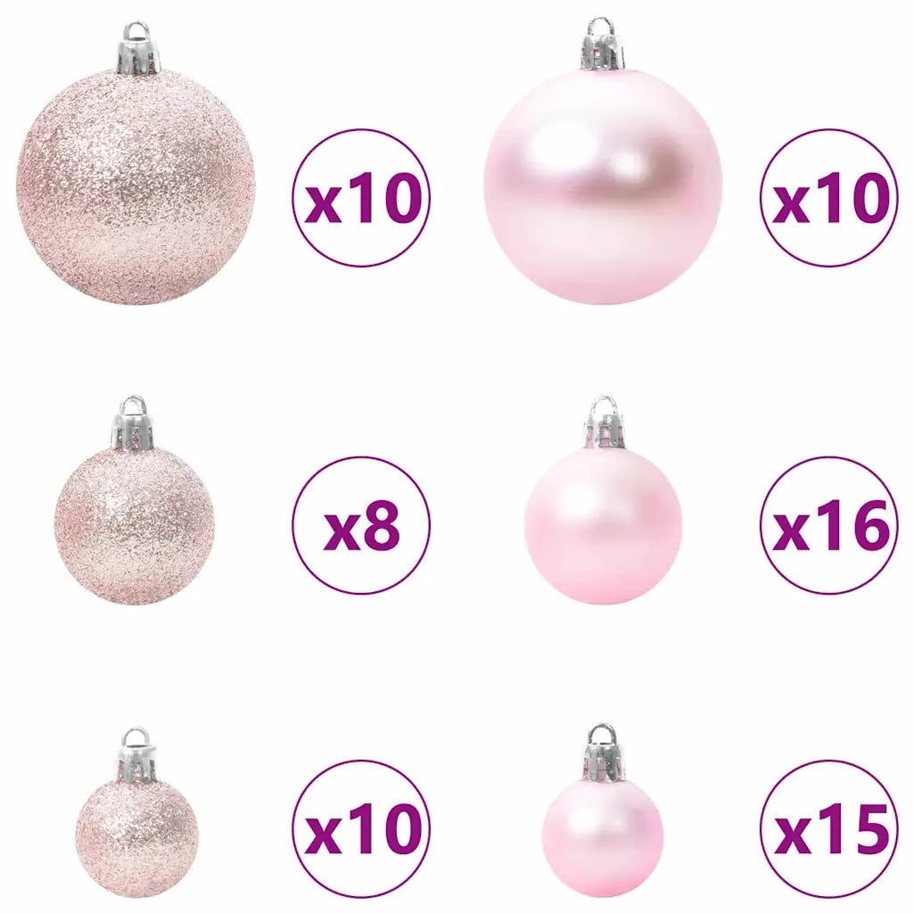 Albero di Natale artificiale Verde 240 cm PVC e Metallo