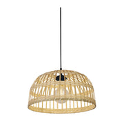 Sospensione Nordica Bali Policarbonato Nero 1 Luce E27