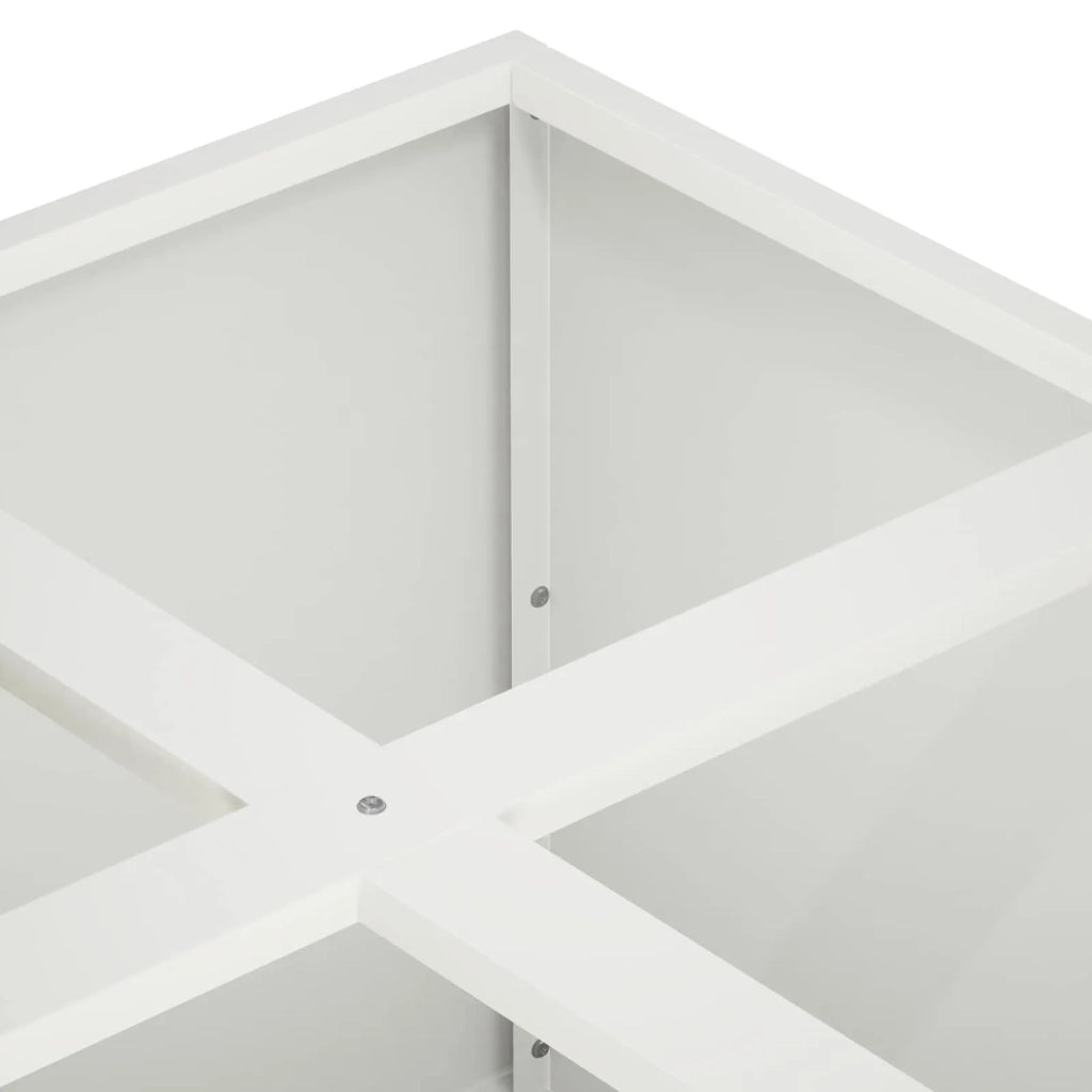 Vaso da giardino Bianco 100 x 100 x 40 cm 8005751