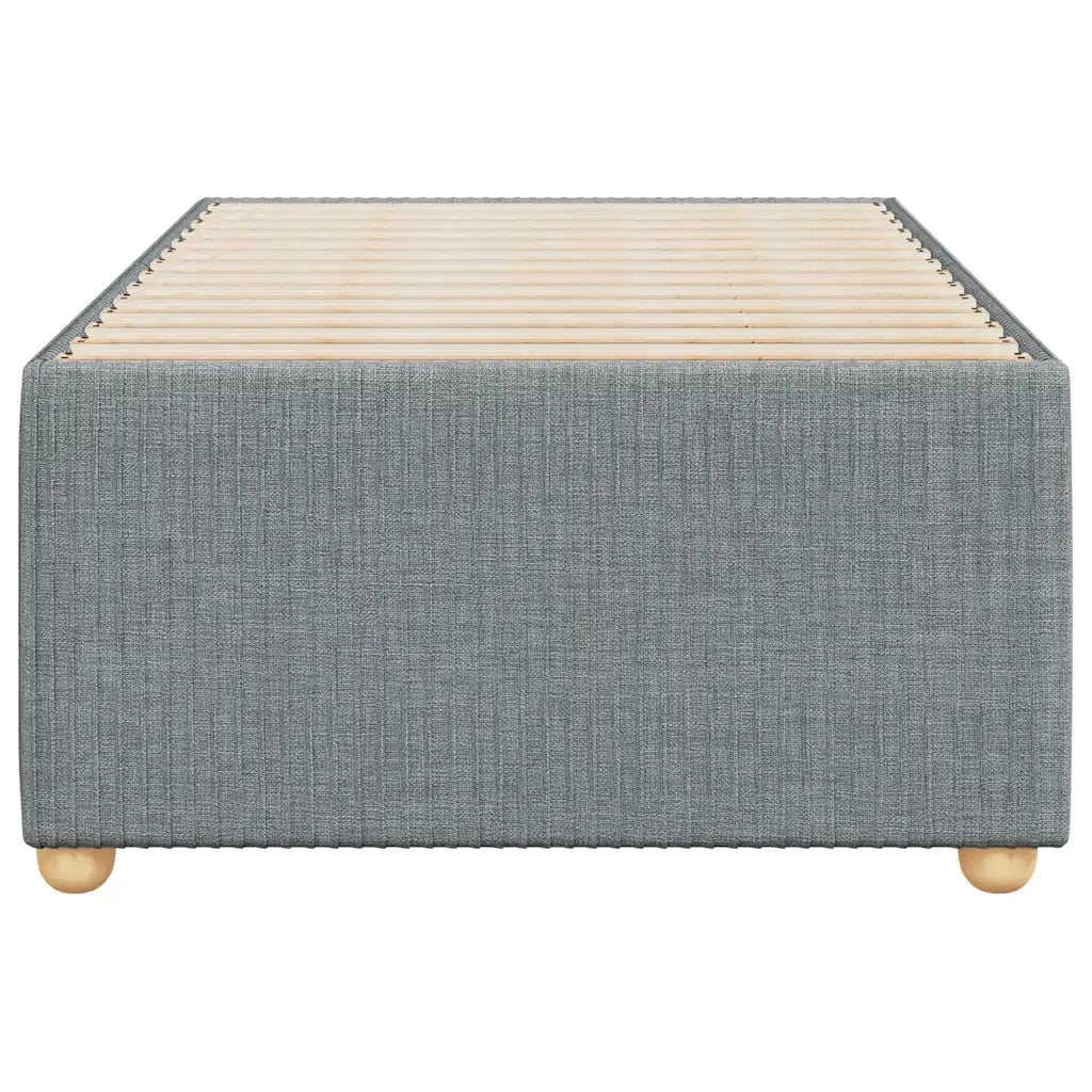 Giroletto senza Materasso Grigio Chiaro 90x200 cm Tessuto 3284907