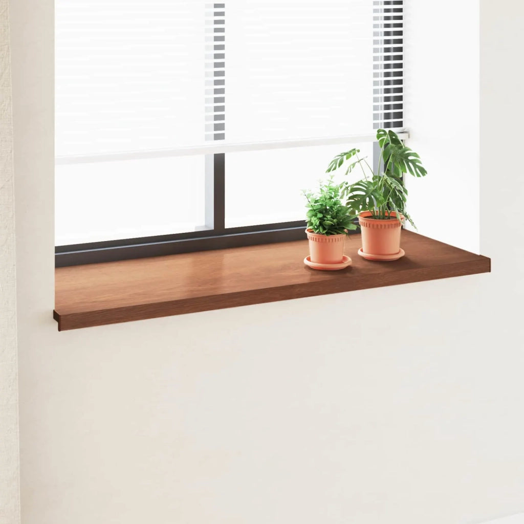 Soglia della Finestra Legno Marrone 160 x 50 x 4,5 cm PVC CFW3760136