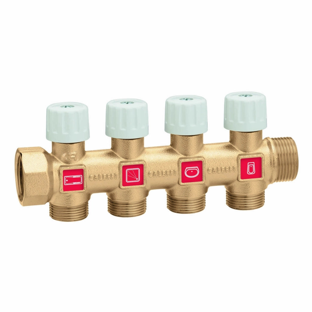COLLETTORE COMPONIBILE CON RUBINETTI- 3/4 x 2 deriv.- CALEF- pezzi 1