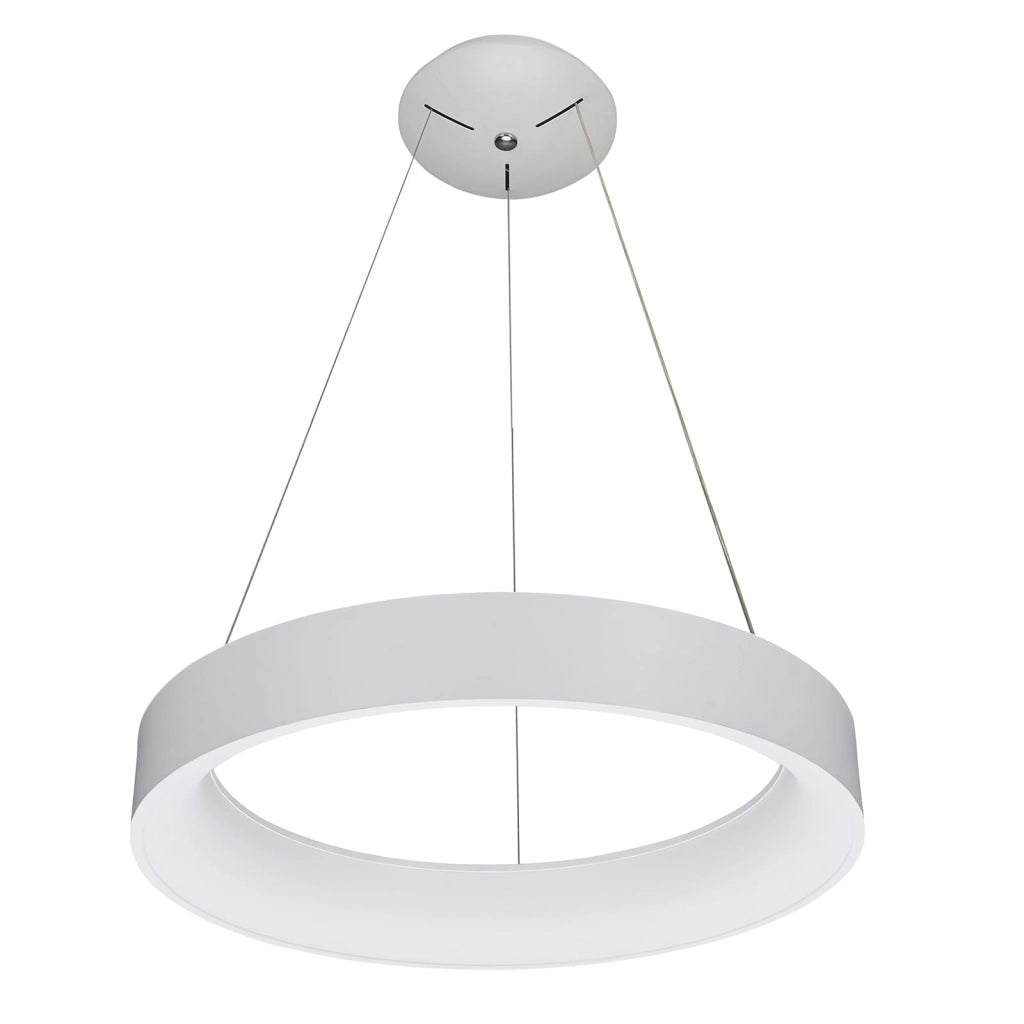 Lampada a sospensione Italux Chiara LED Ø60 bianca