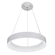 Lampada a sospensione Italux Chiara LED Ø60 bianca