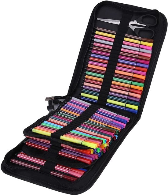 Pentagrafo a rullo 120 posizioni - Etui per tela - Portatile