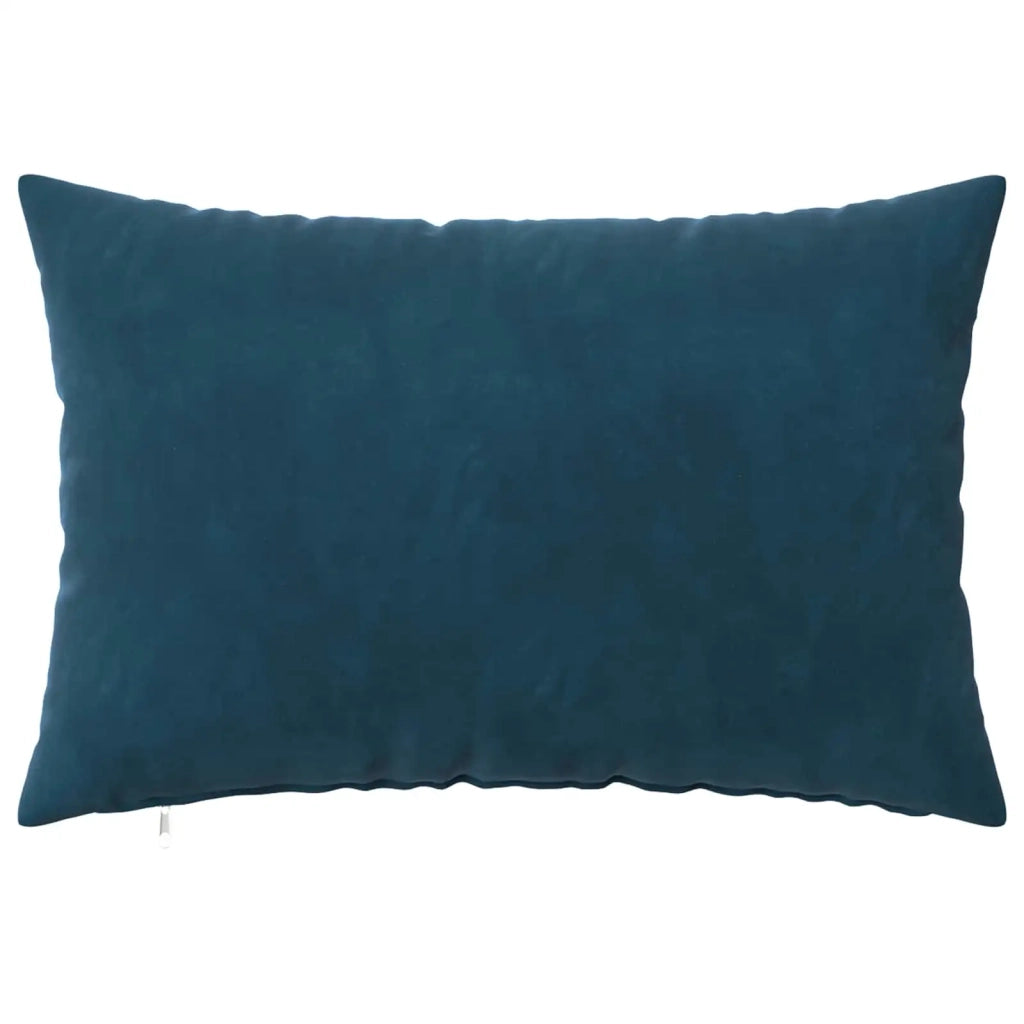 Federa 6 pcs HEERLEN Blu 50 x 80 cm Velluto 911902