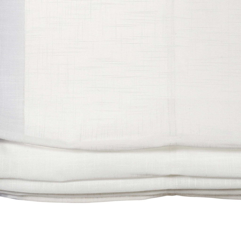Tenda a Pacchetto Senza Astine Bianco 75x175 cm