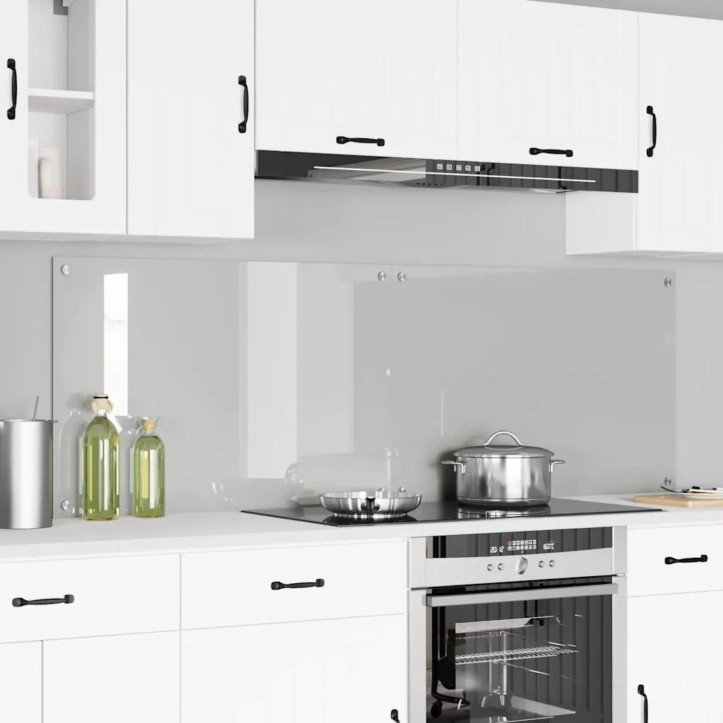 Schienale da cucina 2 pz Trasparente 90 x 60 cm CFW3433676