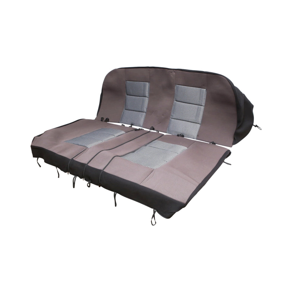 Set coprisedili universale grigio nero