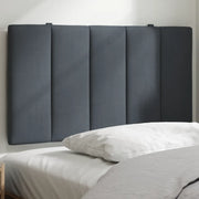 Cuscino Testiera Hanko Grigio Scuro 80 cm in Velluto 374644