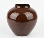 Vaso Metallo Mondex Roger 14x28x28 cm Cioccolato 1 pz