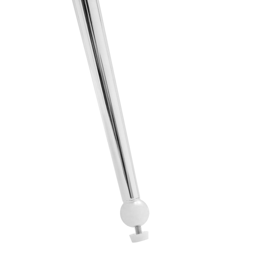 Sedia da pranzo 6 pezzi con braccioli e supporto lombare, in velluto, Beige
