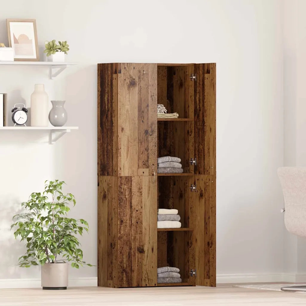 Mobile per Ufficio con porta Legno vecchio 70 x 32 x 77.5 cm