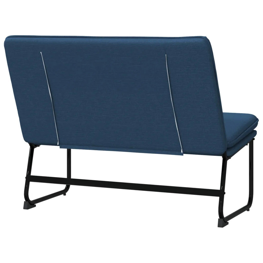 Panca Blu 100x75x76 cm in Tessuto 351328