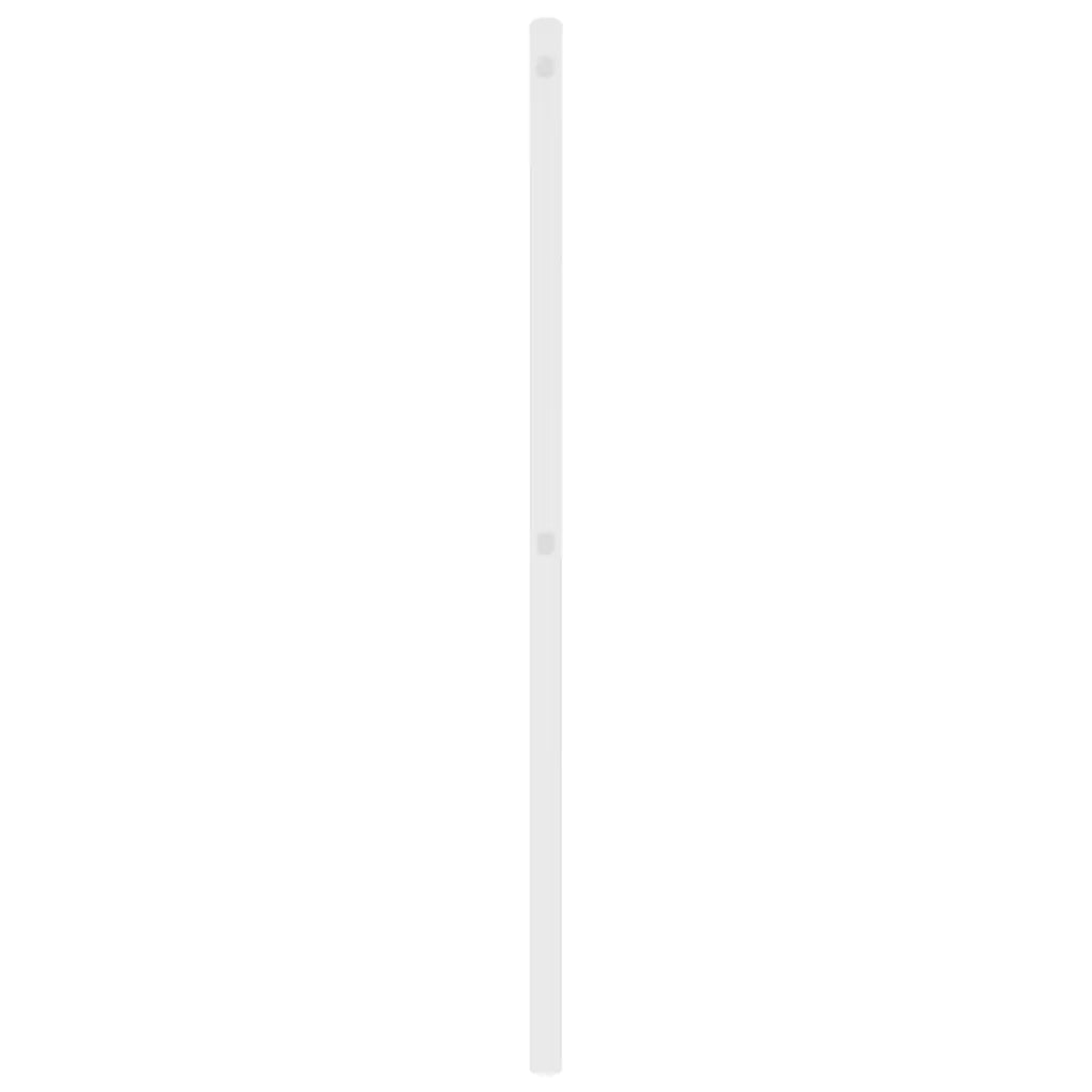 Testiera di Ricambio in Metallo Bianco 180 cm 373776