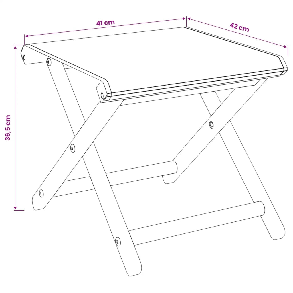Lettino 2 pcs Legno di Eucalipto Massello Blu e Bianco 42024902
