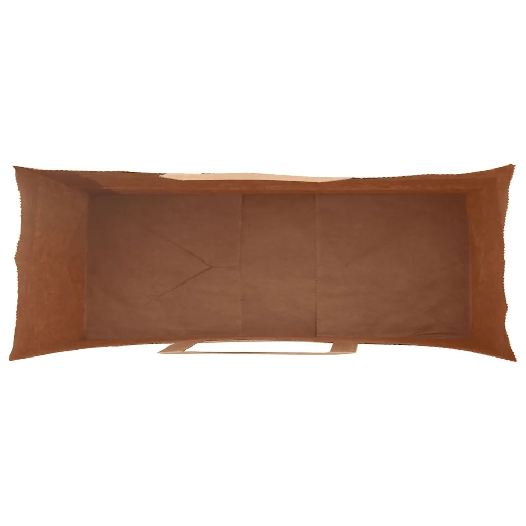 Sacchetti di Carta 250 pz con Manici Marrone 32x12x42 cm CFW8617824