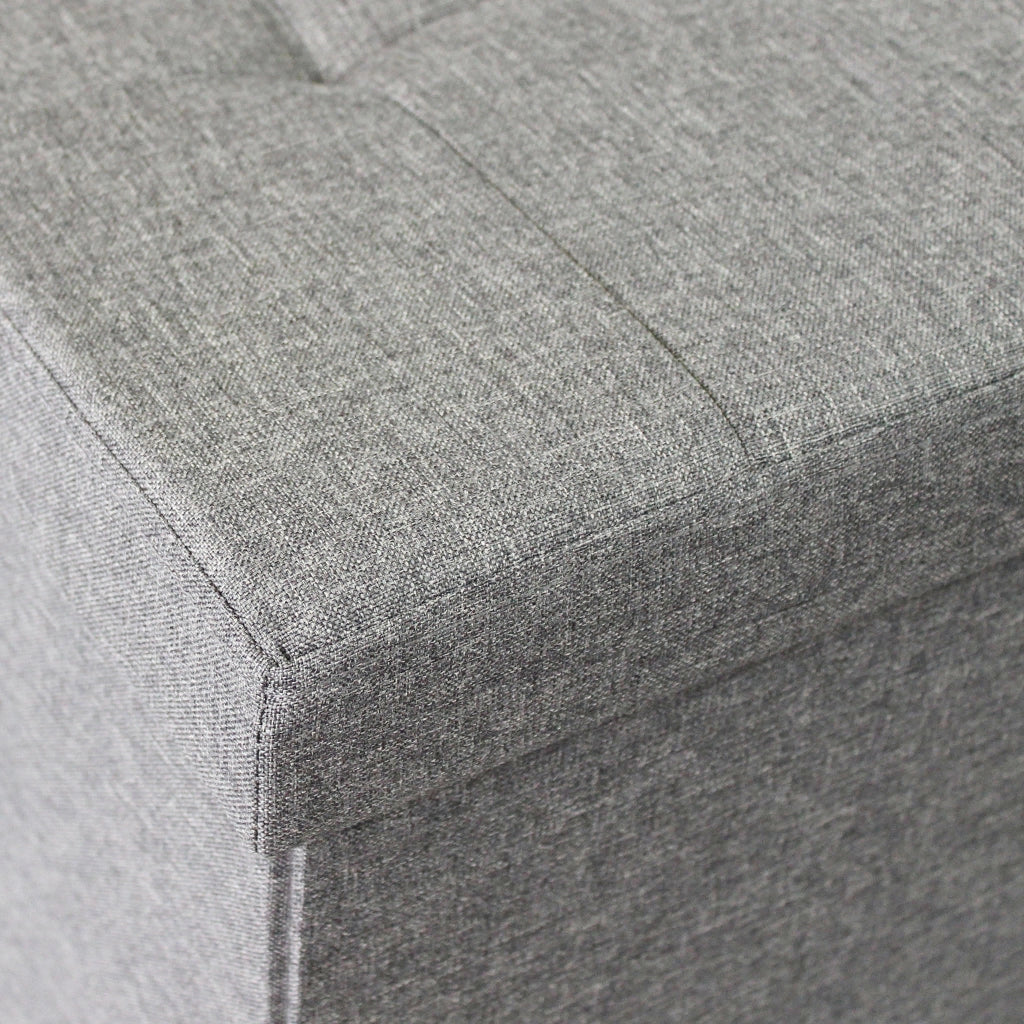 Pouf contenitore in stoffa -  NADIA