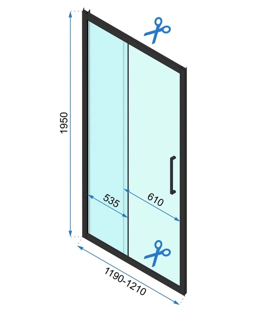 Cabina Doccia A Parete Rapid Slide 140x100