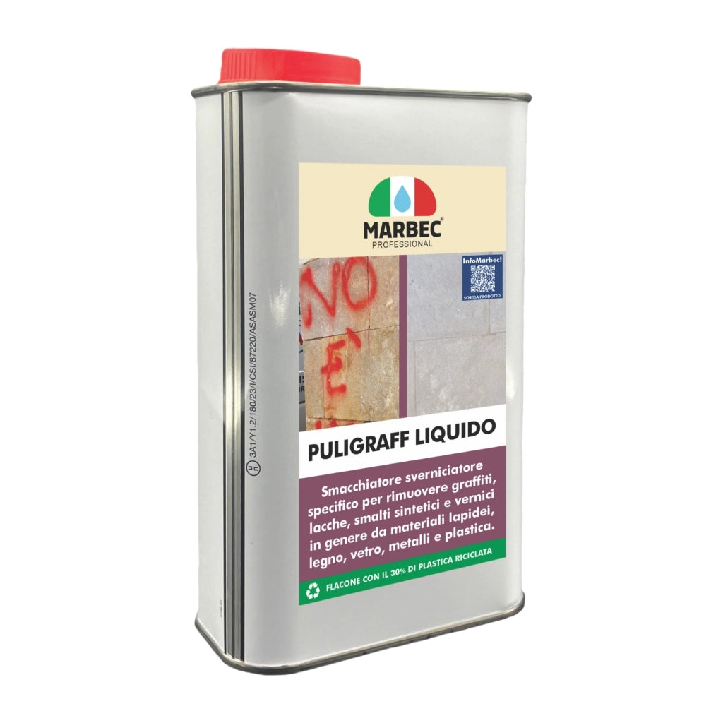 Smacchiatore per rimuovere graffiti PULIGRAFF LIQUIDO   1LT
