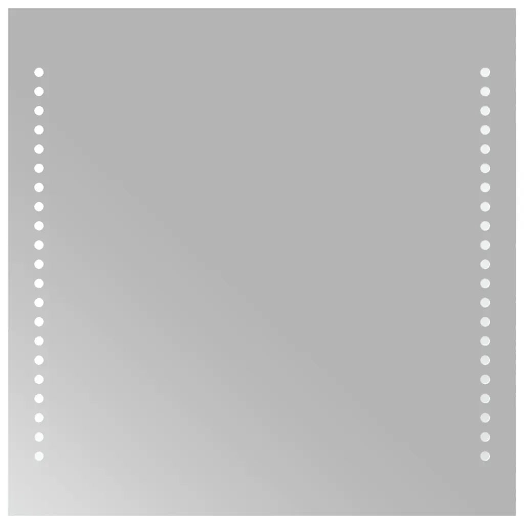 Specchio da Bagno con Luci LED 40x40 cm 151719