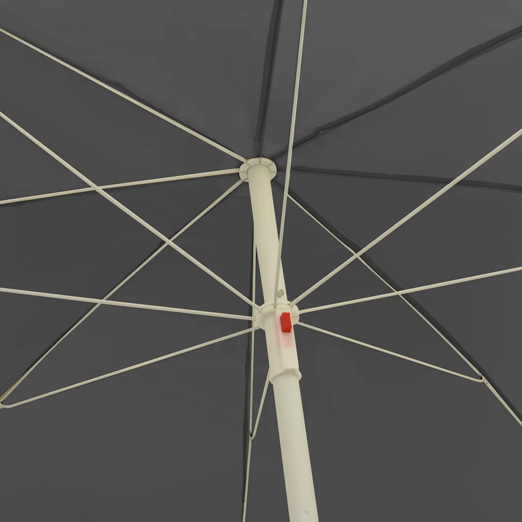 Ombrello | Parasolne da Spiaggia Antracite 240 cm