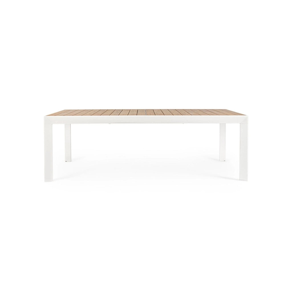 Tavolo Al.Belmar 220-340x100 Bianco YK11