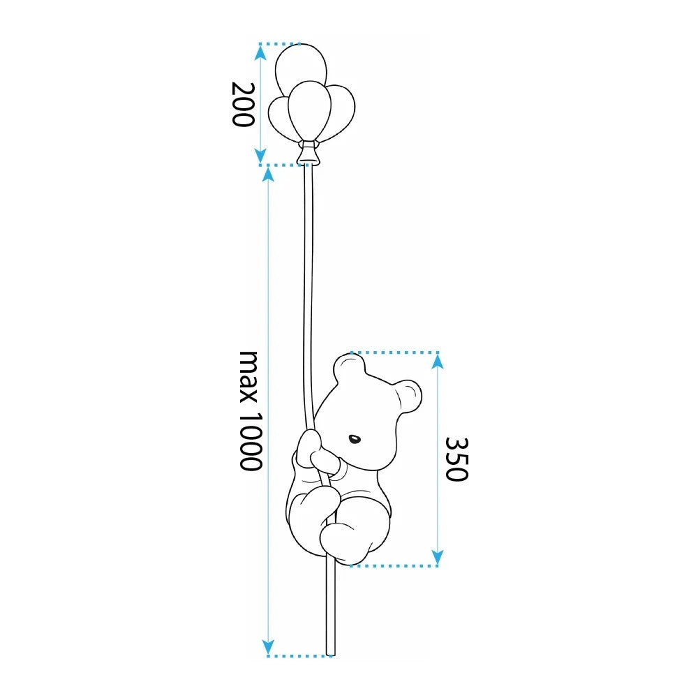 Lampada Da Parete Orso G170-w Line