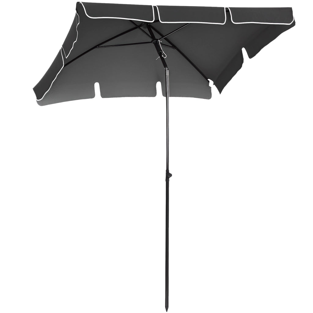 Ombrellone da giardino pieghevole ¨C zephmum ¨C grigio
