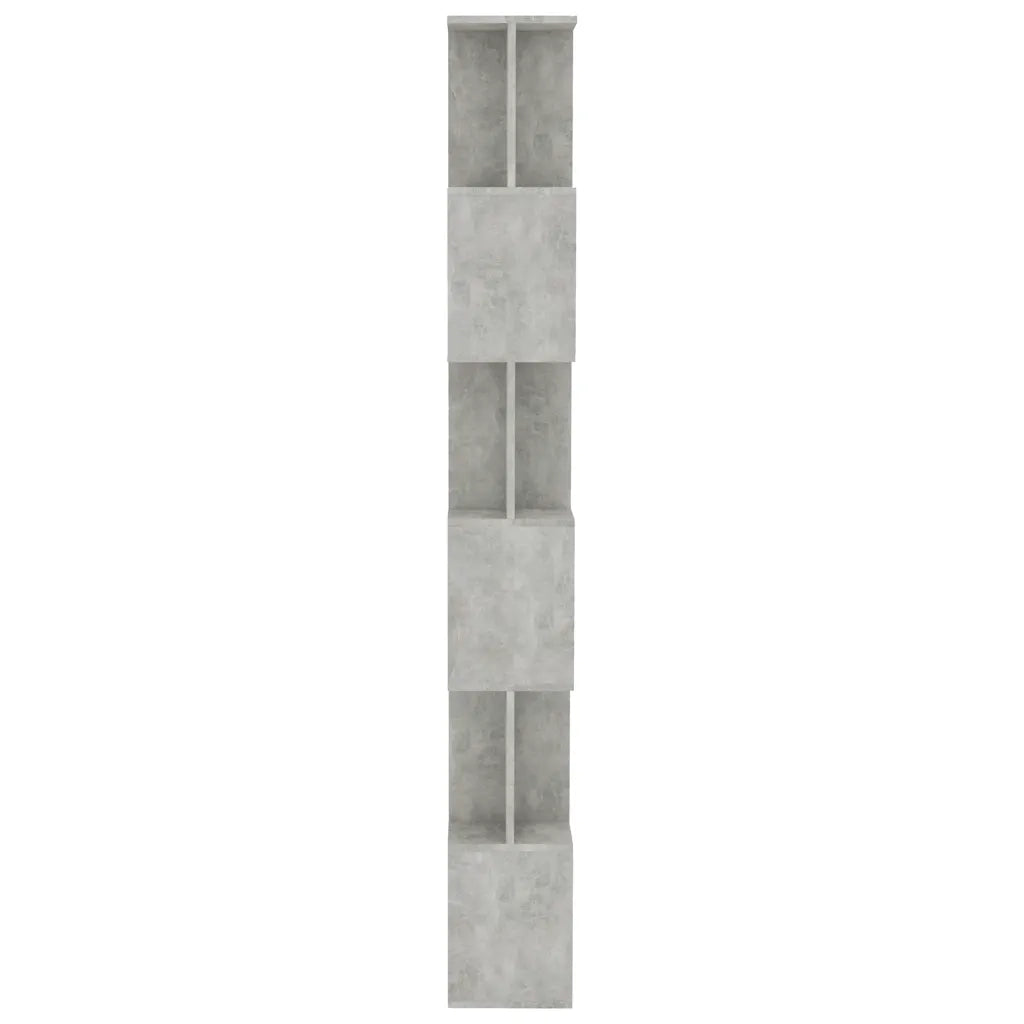 Divisorio-Paravento Grigio Cemento 80x24x192cm Legno Ingegnerizzato