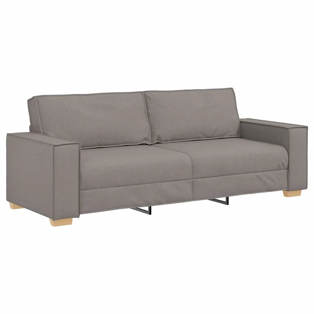 Divano 3 pcs Talpa 220 x 80 x 84 cm Tessuto misto lino 3324615
