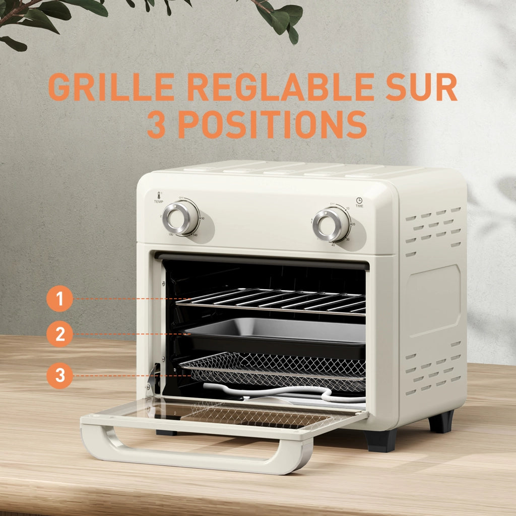 Friggitrice ad aria ¨C Minimal ¨C 1000W 80-230?¡ãC 32x27.2x29.8cm