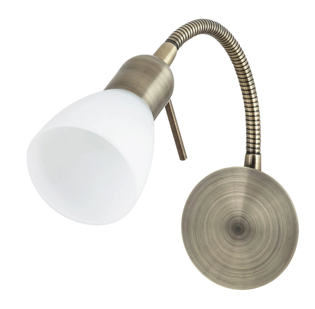 Applique orientabile con cavo, E14, marrone Soma 6320 Rabalux