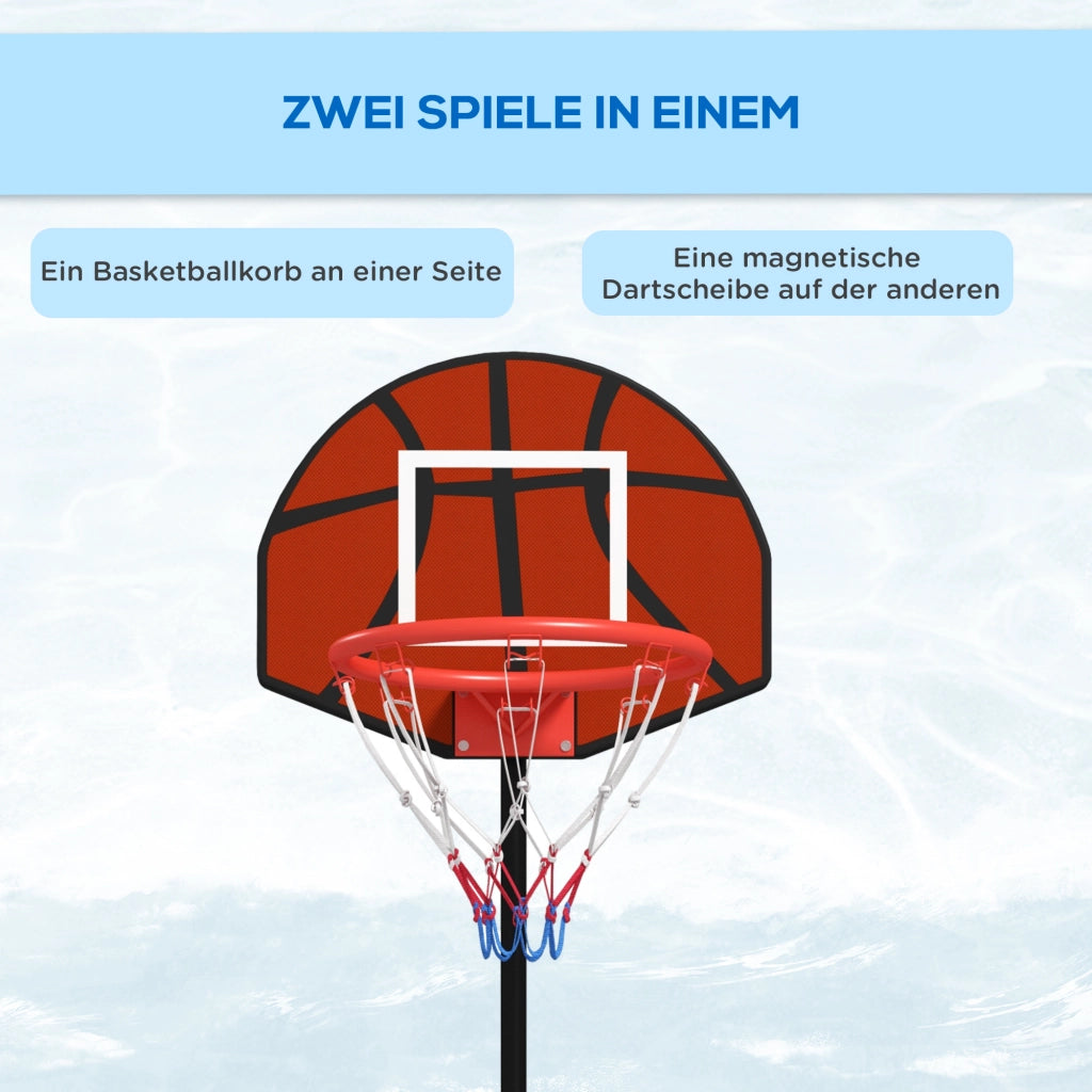 Canestro Basket Magnetico ¨C zephmum ¨C Nero 98-148cm