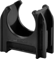 Clip per fissaggio 17.6 - 18.6 mm - nero da 200 pezzi