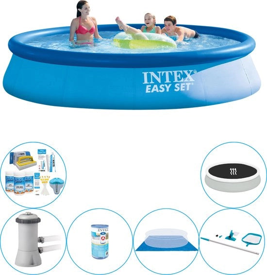 Kit di Installazione Piscina Rond 396x84 cm - Offerta Combinata