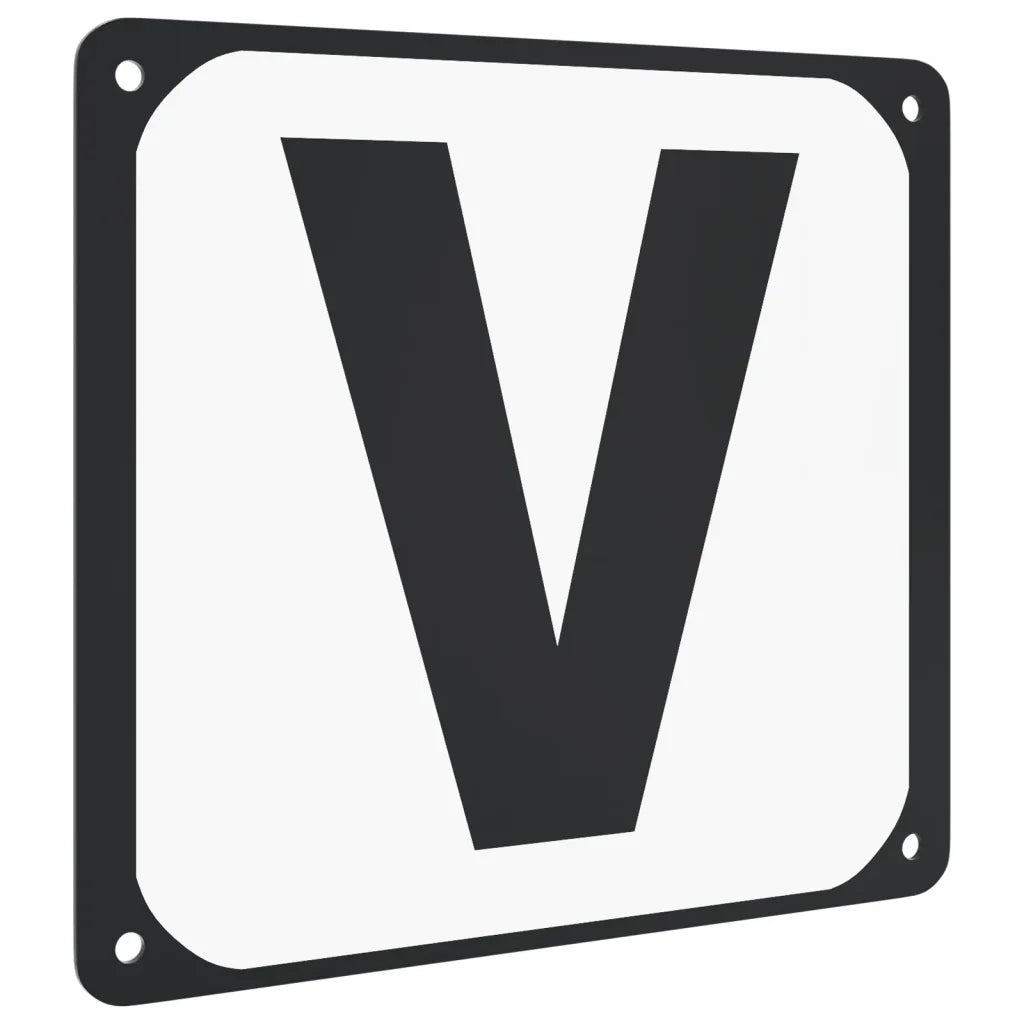 Lettere Arena da Dressage 12 pz in Acciaio 172500