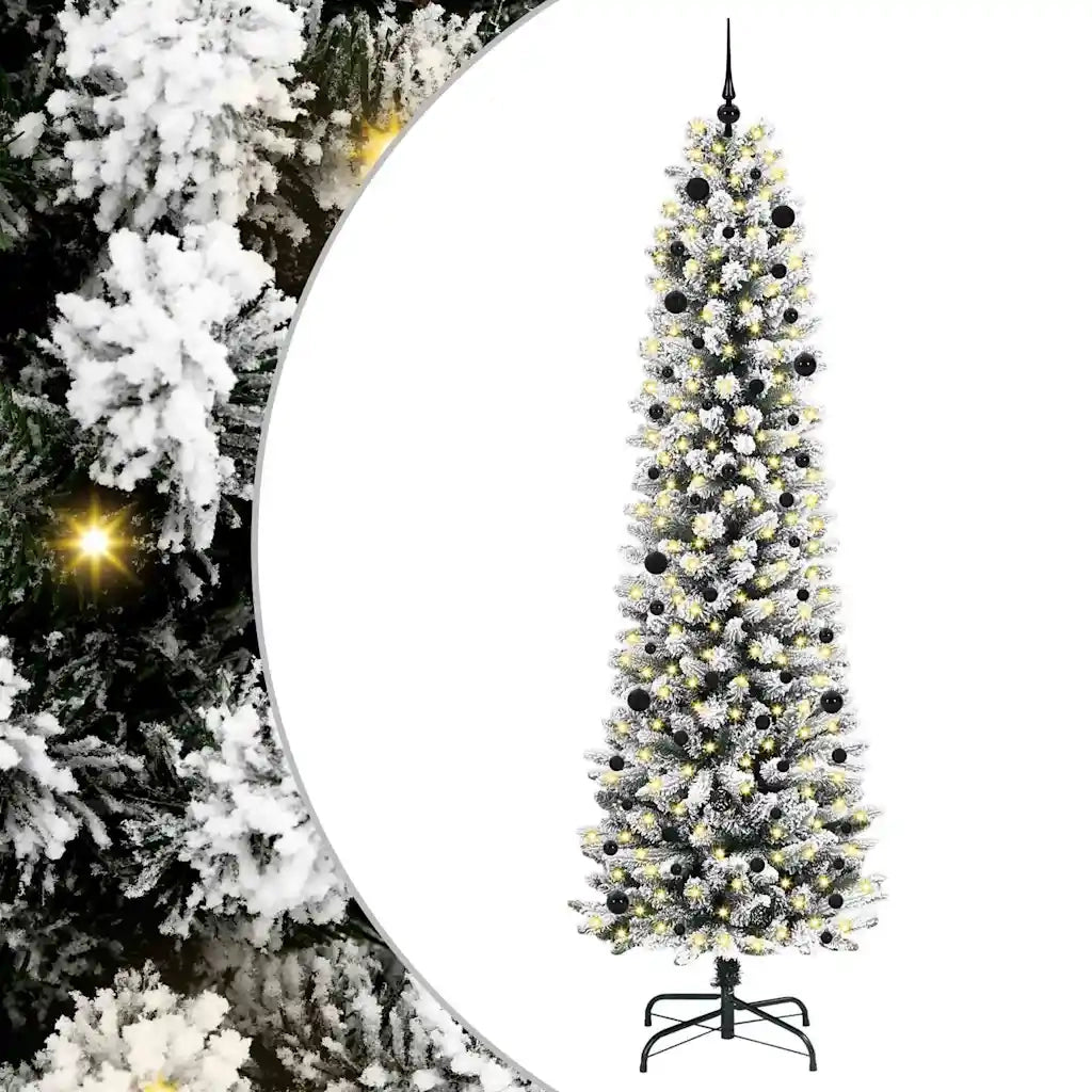 Albero di Natale artificiale con 300 LED Bianco 240 cm 3396130