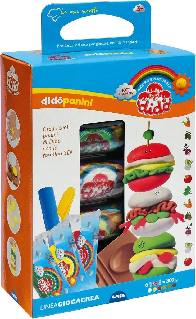DIDO' GIOCACREA PANINI PER BAMBINI 300 GR 3+