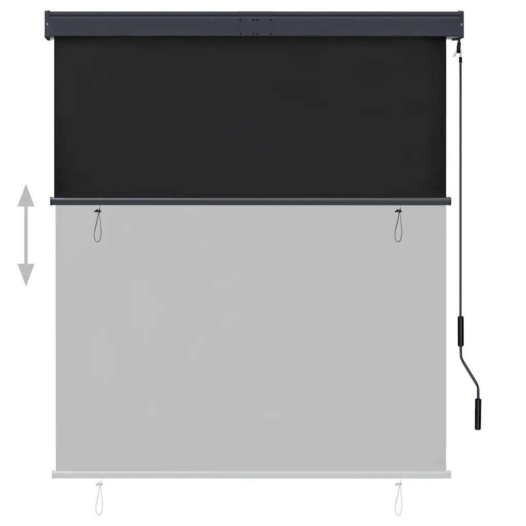 Tenda a Rullo per Esterni 140x250 cm Antracite 145970
