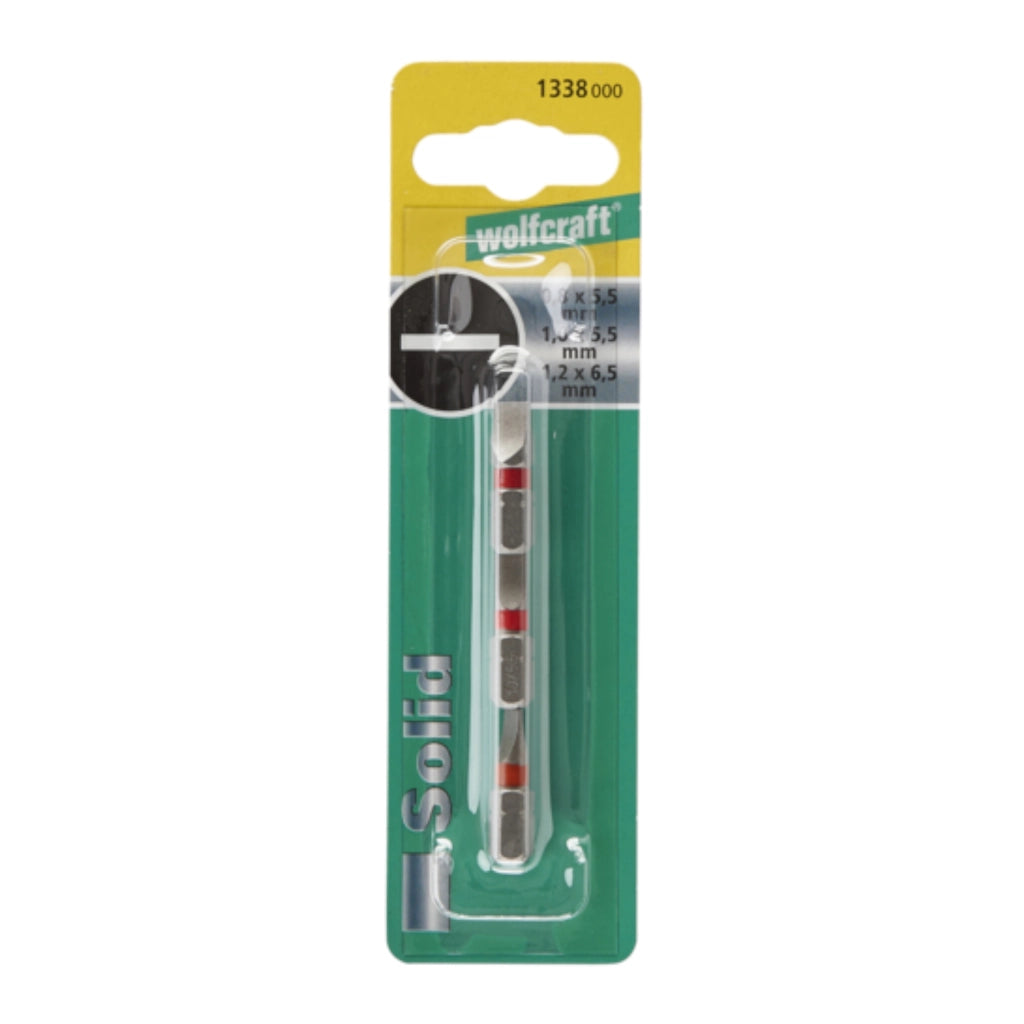 SET 3 INSERTI A TAGLIO 0.8-1-1.2MM