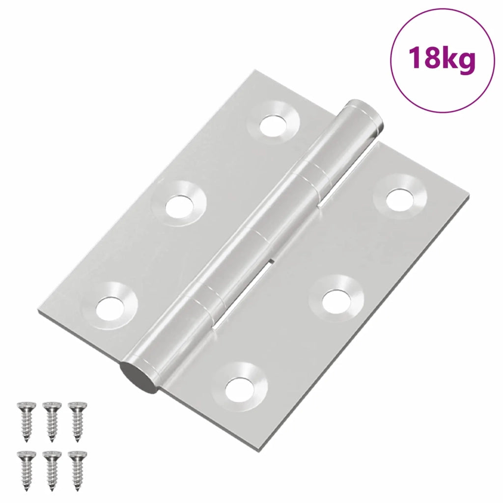 Cerniera 720 pcs Argento 50 x 38 x 1,3 mm Acciaio