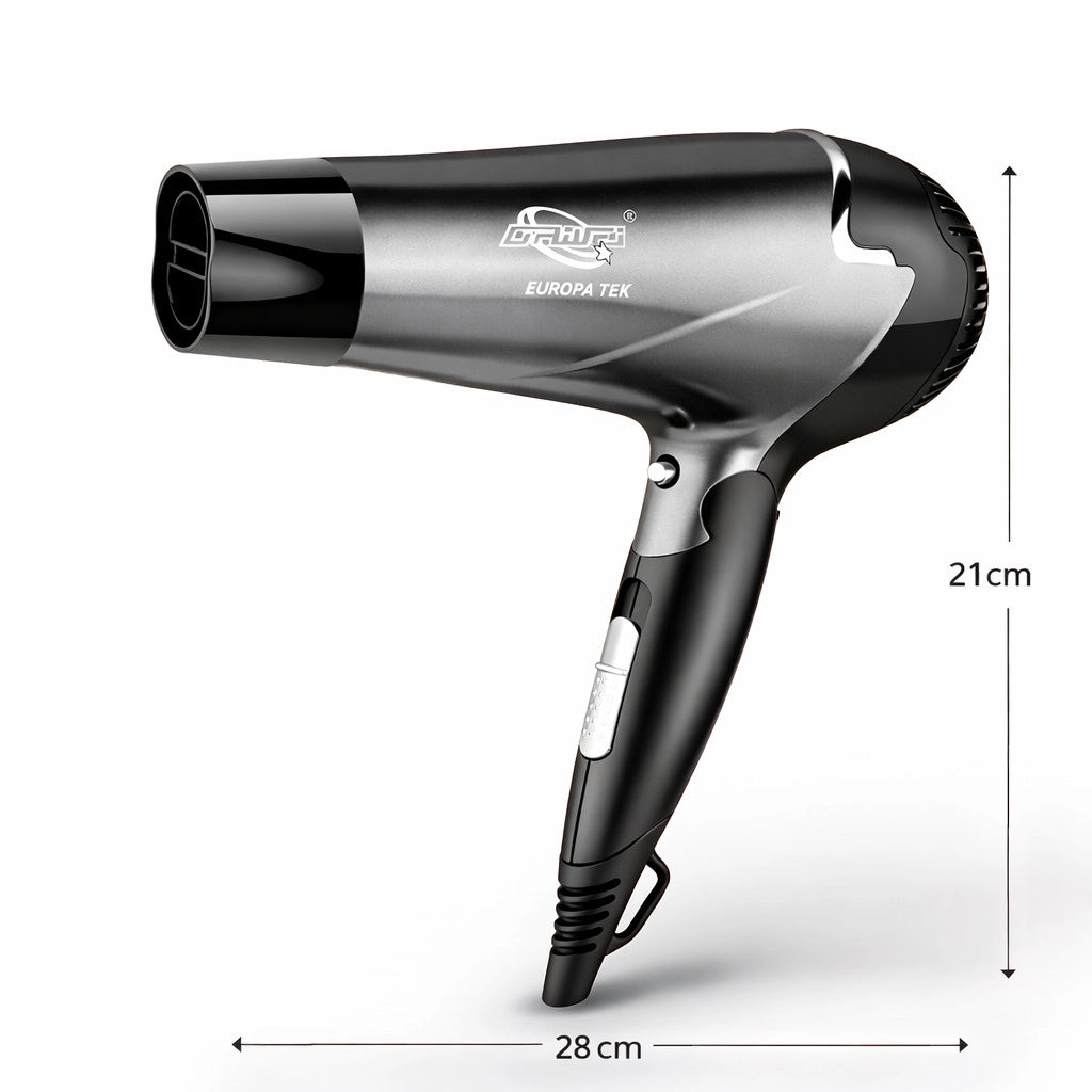 ASCIUGACAPELLI PHON PROFESSIONALE 2800W CAPELLI ARIA CALDA FREDDO SK-3506