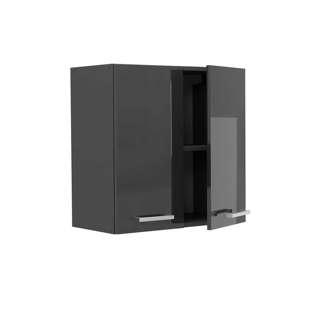 Pensile da cucina R-Line Antracite lucido/Antracite 60 cm Vicco