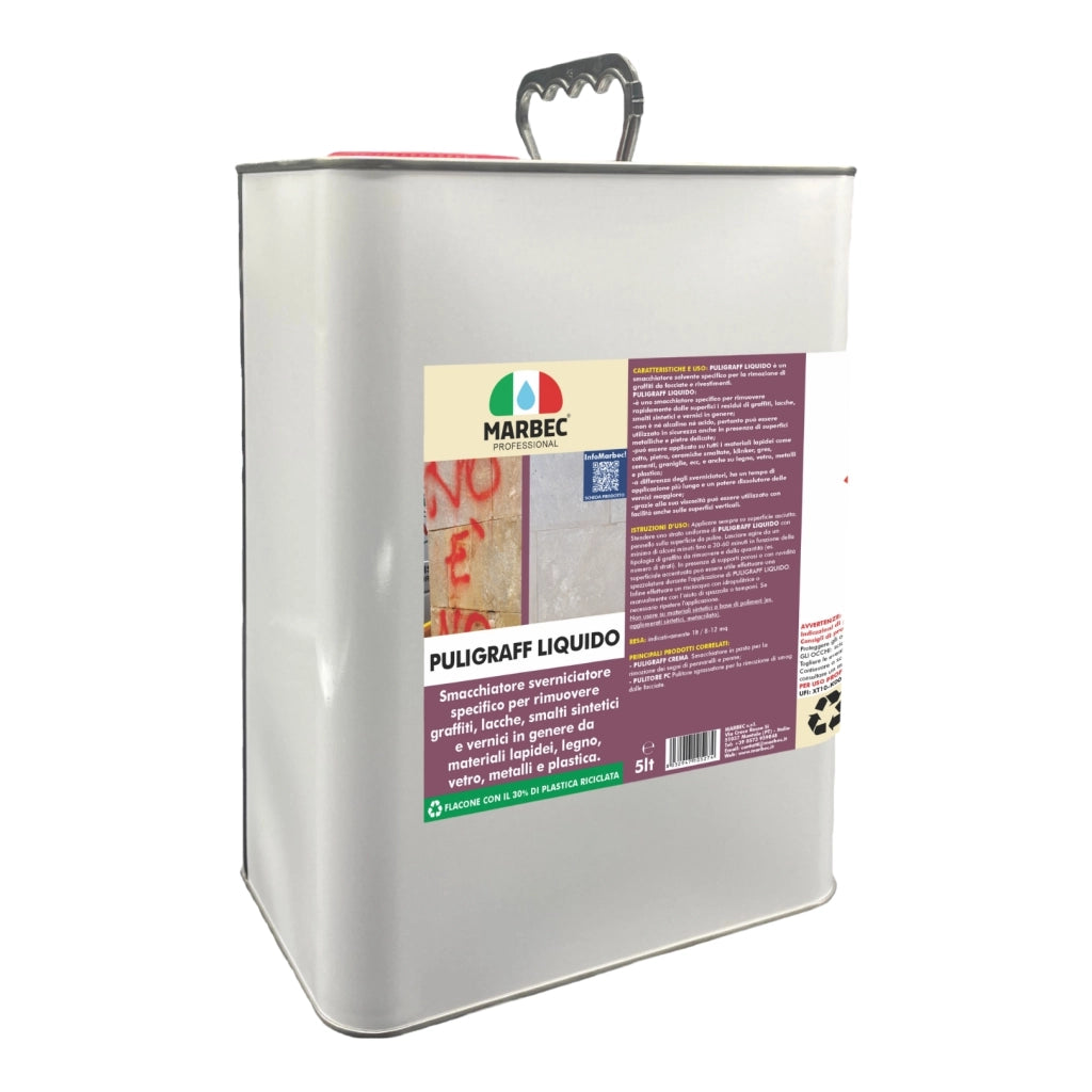 Smacchiatore per rimuovere graffiti PULIGRAFF LIQUIDO   5LT