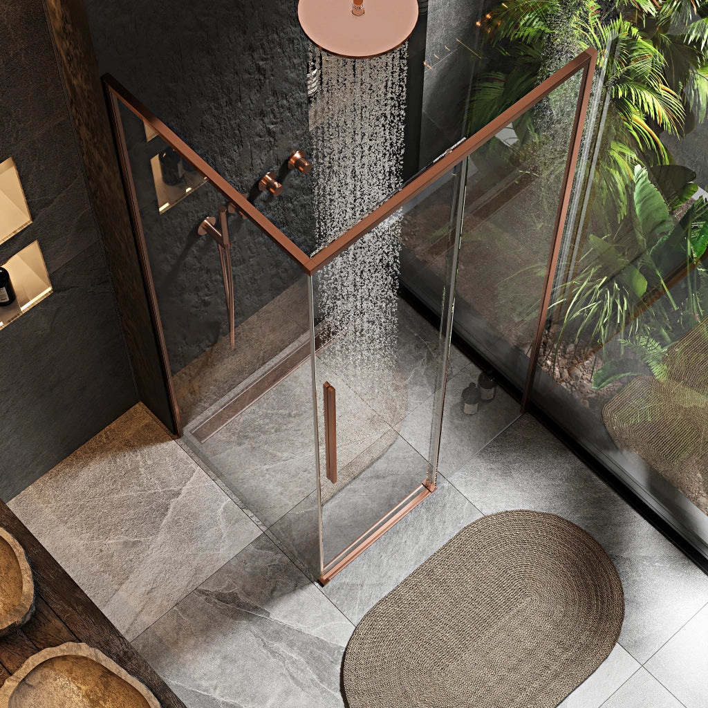 Cabina Doccia Solar Copper Brush 120x90