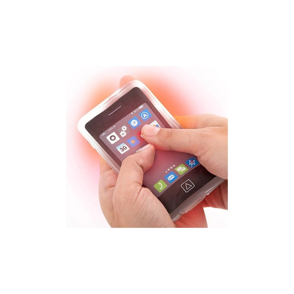 Trade Shop - Scaldamani A Forma Di Cellulare 3pz Riutilizzabile Per Non Avere Più Mani Fredde -