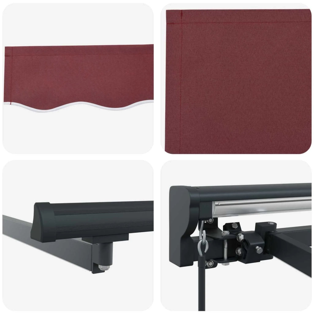 Cornice per Tenda Manuale con LED 3,5 x 2,5 m 3420824