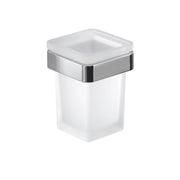 Portaspazzolini da muro in ottone e Cromall A810 Gedy serie SAMOA Cromato