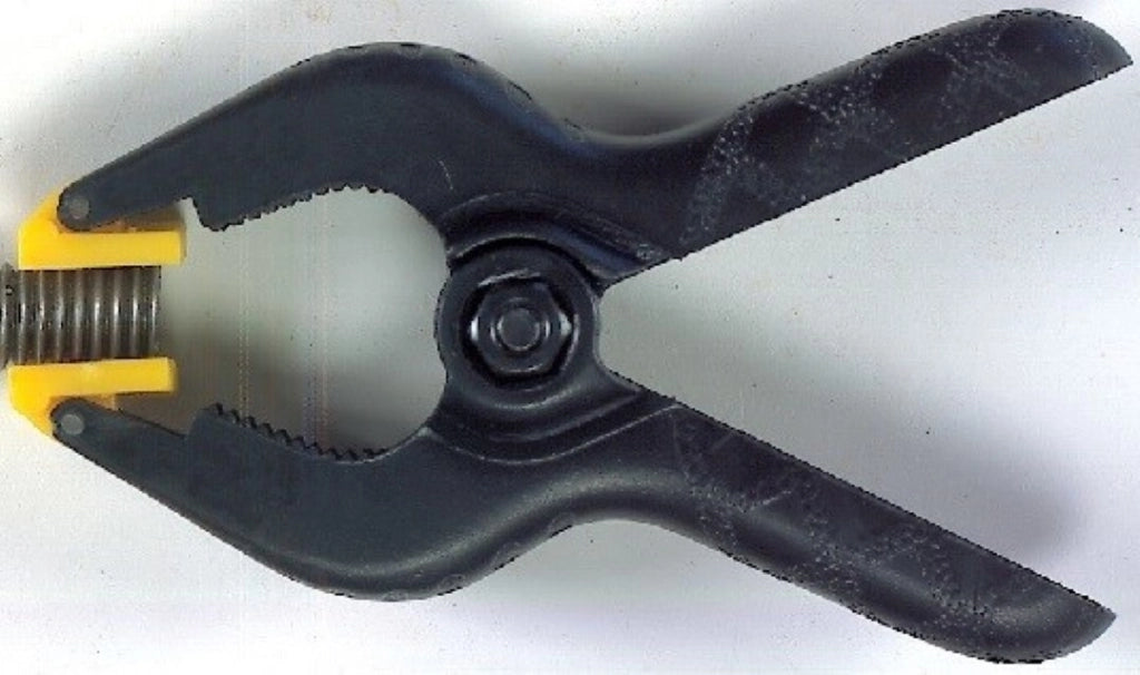 Morsetto A Molla Da Mm 90 Giallo Nero Set Da Pezzi 4 Oreca - Oreca New